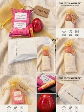 Cozy Pamper Set (4 items in gold gift bag)